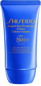 Экспертный солнцезащитный крем SPF 50+ водостойкий солнцезащитный крем для лица SPF 50+ Shiseido, 50 мл