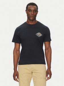 Футболка обычного кроя EQYZT08038 Quiksilver, черный