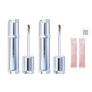 Бальзам для губ Ice Iron Serum Mirror Finish с эффектом водяного света, натуральный глянцевый, стойкий, устойчивый к переносу, 2,4 г Judydoll