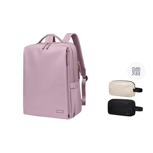 GOLF Тканевый дорожный рюкзак для ноутбука 15.6 дюймов студенческий рюкзак большой женский разноцветный, Pink Purple (Medium Size)