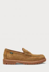 Лоферы Polo Ralph Lauren JETT LUG SOLE SUEDE PENNY LOAFER, Desert Tan/Tan