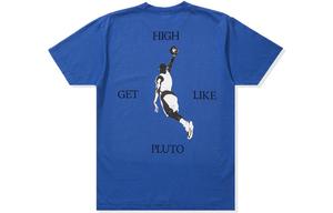 Футболки Unisex с круглым вырезом, умеренно прямого кроя UNDEFEATED, синий