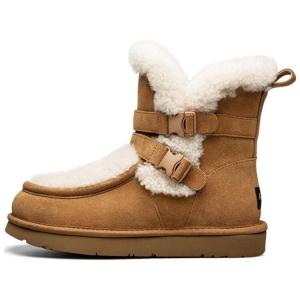 Зимние ботинки женские Au&Mu, цвет Chestnut