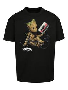 Классическая футболка F4NT4STIC Shirt Marvel Guardians Of The Galaxy Vol2 Groot Tape, черный