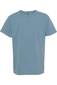 Футболка Comfort Colors Garment-Dyed Youth Heavyweight, цвет ice blue