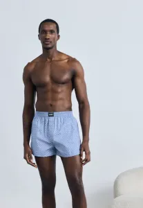 Персиковые боксерские шорты (2 шт. в упаковке) Boss, Dark Blue/Multi-Coloured