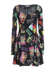 Мини-платье Versace Jeans Couture, черный