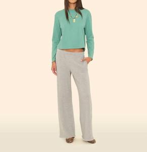 XIRENA Спортивные брюки Emmette с широкими штанинами, цвет светло-серый меланж