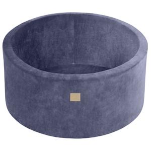 Бассейн MeowBaby круглый сухой детский 90х40см/