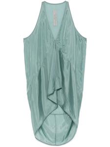 Топ асимметричного кроя Rick Owens, зеленый