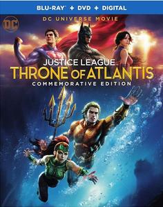 Диск Blu-ray Justice League: Throne Of Atla