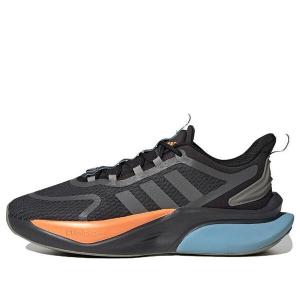 Кроссовки alphabounce + sustainable bounce lifestyle 'carbon grey screaming orange' Adidas, мультиколор