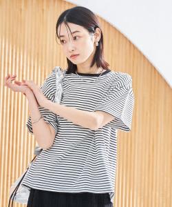 Хлопковая рубашка в полоску в стиле ретро с короткими рукавами Coen, цвет White