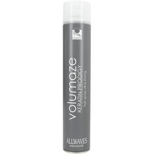 Профессиональный спрей для волос Volumaze Keratin Prodigy Ultra Strong 750 мл, Allwaves
