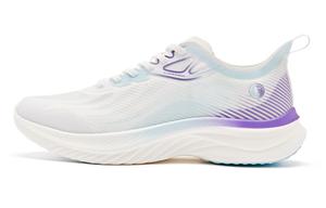 Кроссовки для бега Light Speed 4.0PLUS мужские с низким верхом фиолетовые/белые Qiaodan
