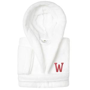 Домашний текстиль Linum, детский суперплюшевый халат с капюшоном и индивидуальной вышивкой, с двойной щеткой Linum Home Textiles, W