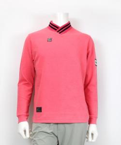 Мужской пуловер с жаккардовым логотипом Archivio, цвет Pink(027)