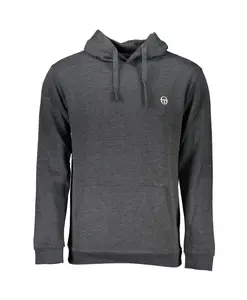 Серджио Таччини серый хлопковый свитер Sergio Tacchini, серый