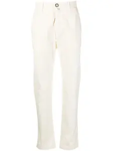 Прямые джинсы с завышенной талией JACOB COHEN, белый