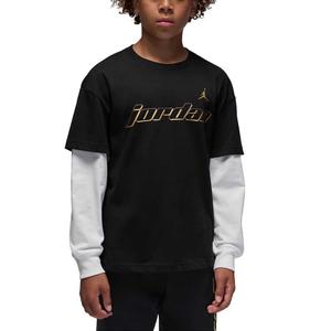 Детская футболка Jordan, черный