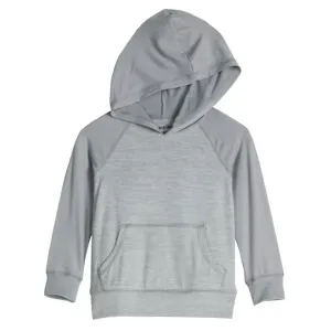 Детская толстовка с капюшоном Performance Jumping Beans, цвет medium gray