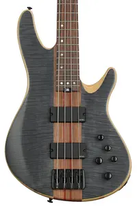 Бас-гитара Schecter Charles Berthoud CB-4 - прозрачный черный атлас