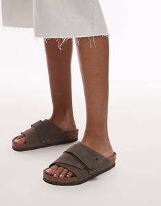 Сандалии Birkenstock Kyoto в цвете «серый бетон»