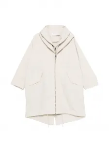 Пальто с капюшоном на молнии Givenchy, бежевый