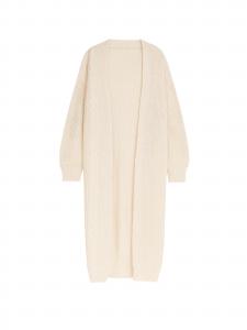 Elara Вязаное пальто бежевого цвета