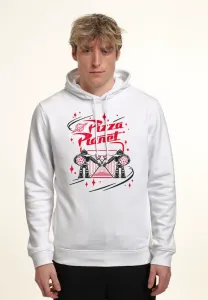 Толстовка с изображением охранников планеты пиццы из мультфильма «история игрушек». Henry Tiger, White