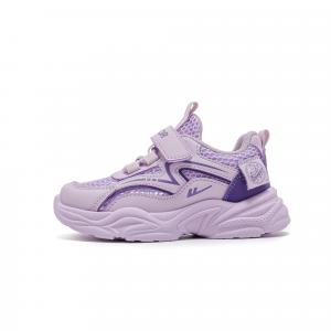 Дышащие, легкие, амортизирующие, низкие детские кроссовки для скейтбординга WARRIOR, фиолетовый
