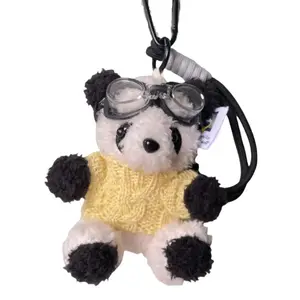 Очаровательные куклы Pilot Bear плюшевый кулон высота 11см Bitter purchase, желтый