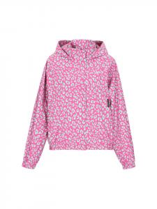 Schmuddelwedda Женская куртка бирюзового цвета с леопардовым принтом