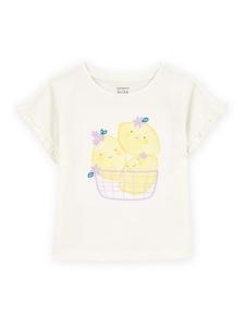 Carter's Футболка кремового цвета