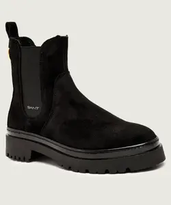 Ботильоны из кожи Aligrey Gant, черный