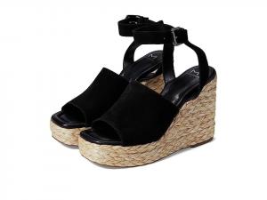 Marc Fisher LTD Nelly Сандалии Женские US 8.5 Черные С ремешком на щиколотке На платформе