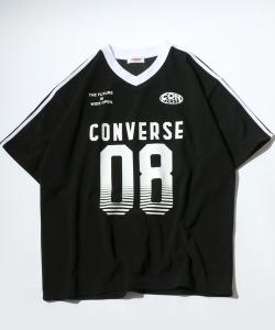 Футболка для игр, влагоотводящая, быстросохнущая, с защитой от УФ-излучения, охлаждающая, устойчивая к хлору, с номером, изготовленная на заказ CONVERSE, черный