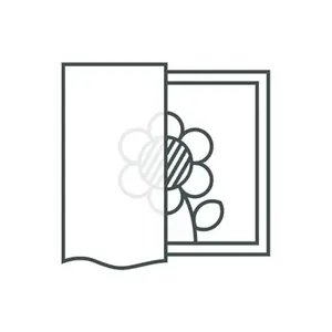 Шторка Nicole с люверсами, 1 шт., рулонная штора Wirth, белый