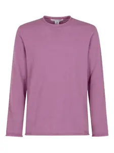 Свитер с круглым вырезом Comme Des Garcons, фиолетовый
