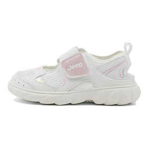 Детские сандалии детские белые/розовые Jeep, розовый
