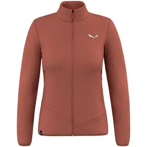 Флис Salewa Puez Rocca Polarlite full zip, красный
