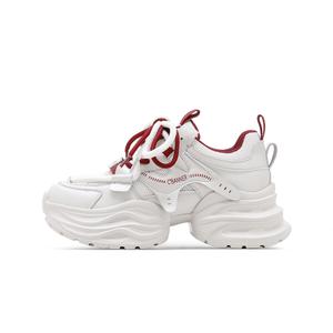 Низкие массивные кроссовки женские C°BANNER, Burgundy