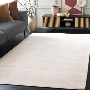 Ковер SAFAVIEH, 153 x 244 см, Soho Collection, Ivory, геометрический рисунок, идеален для помещений с высокой проходимостью в гостиной, спальне, столовой (SOH178A)