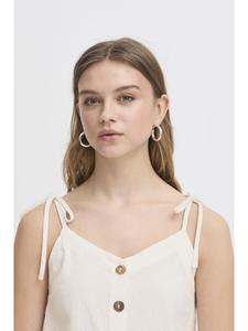 Блузка без рукавов IHLINNO свободного кроя в стиле Cloud Dancer ICHI