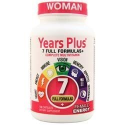 Century Systems Years Plus 7 полных формул + Полный набор поливитаминов для женщин 140 капсул