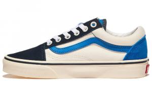 Обувь для скейтбординга Vans Old Skool унисекс, White/Blue