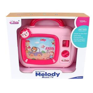 Музыкальный ТВ Экран с прокруткой Мультипликационная графика Мелодии Лев Import ProNice