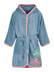 Playshoes Банный халат сине-розового цвета