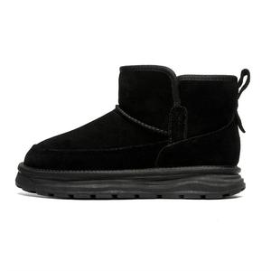 Зимние ботинки YEDANI замшевые короткий, черный