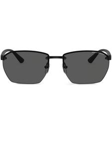 Солнцезащитные очки в квадратной оправе Armani Exchange, черный